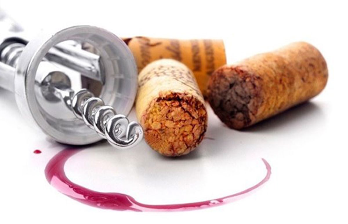 Wijn Met Kurk Schimmel